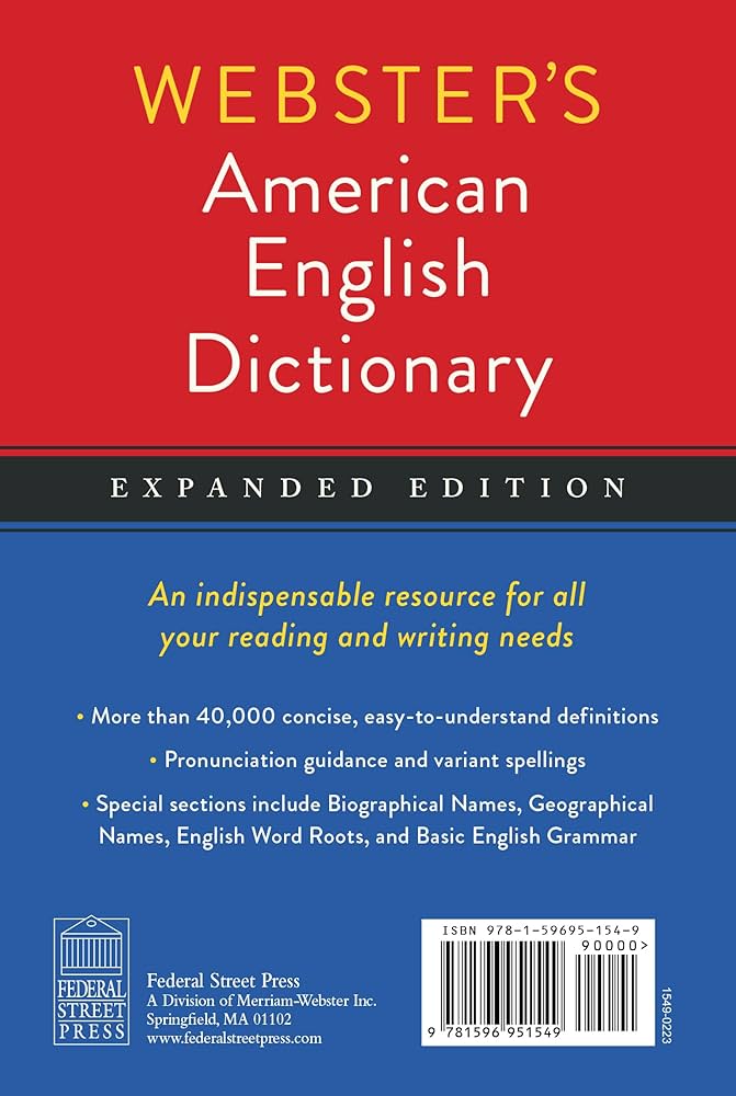 Webster's American English Dictionary, Expanded Edition